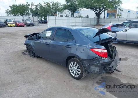 2017 Toyota Corolla Le from USA, damaged, VIN 2T1BURHEXHC782343